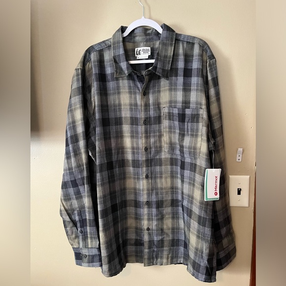 Marmot Mens Fairfax Flannel Shirt NWT - Picture 4 of 9